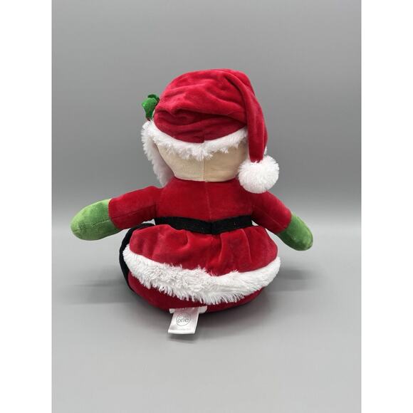 Santa Claus Christmas Plush 11” Stuffed Doll Silver One - Picture 6 of 9